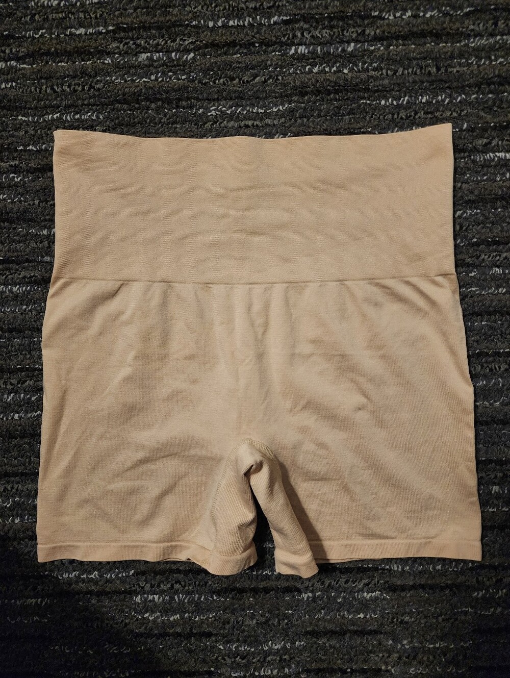 Jockey Shapewear Nude High Waisted Compression Shorts Women's XXL Plus Size EUC